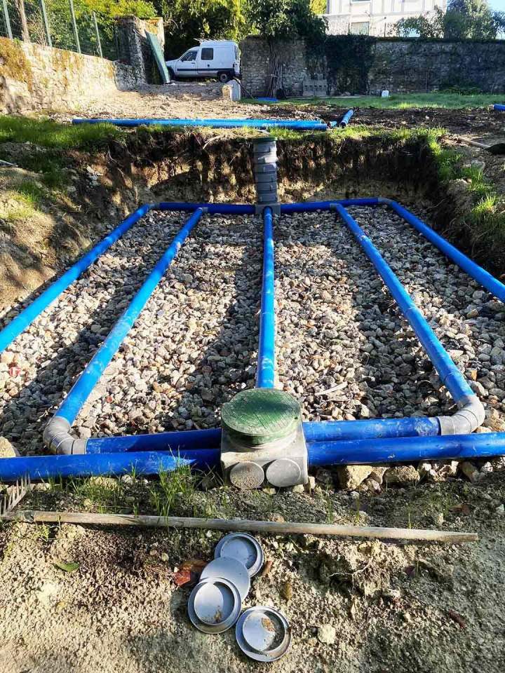 Travaux d'assainissement Villiers-Saint-Frédéric