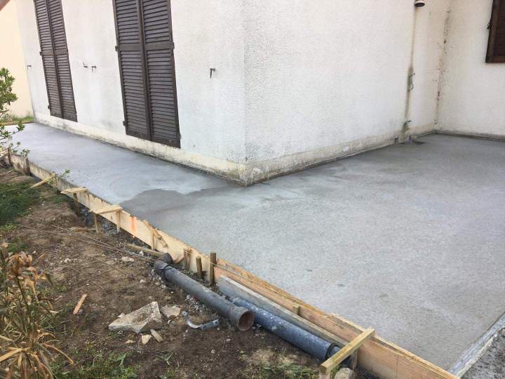 Dalle en béton Villiers-Saint-Frédéric