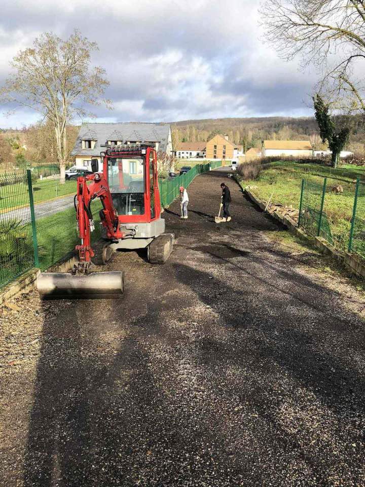 Service de terrassement Villiers-Saint-Frédéric