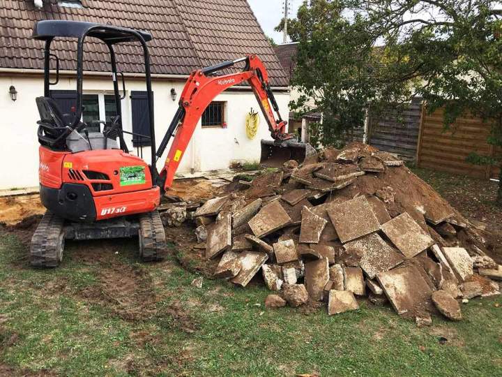 Location mini-pelle Villiers-Saint-Frédéric